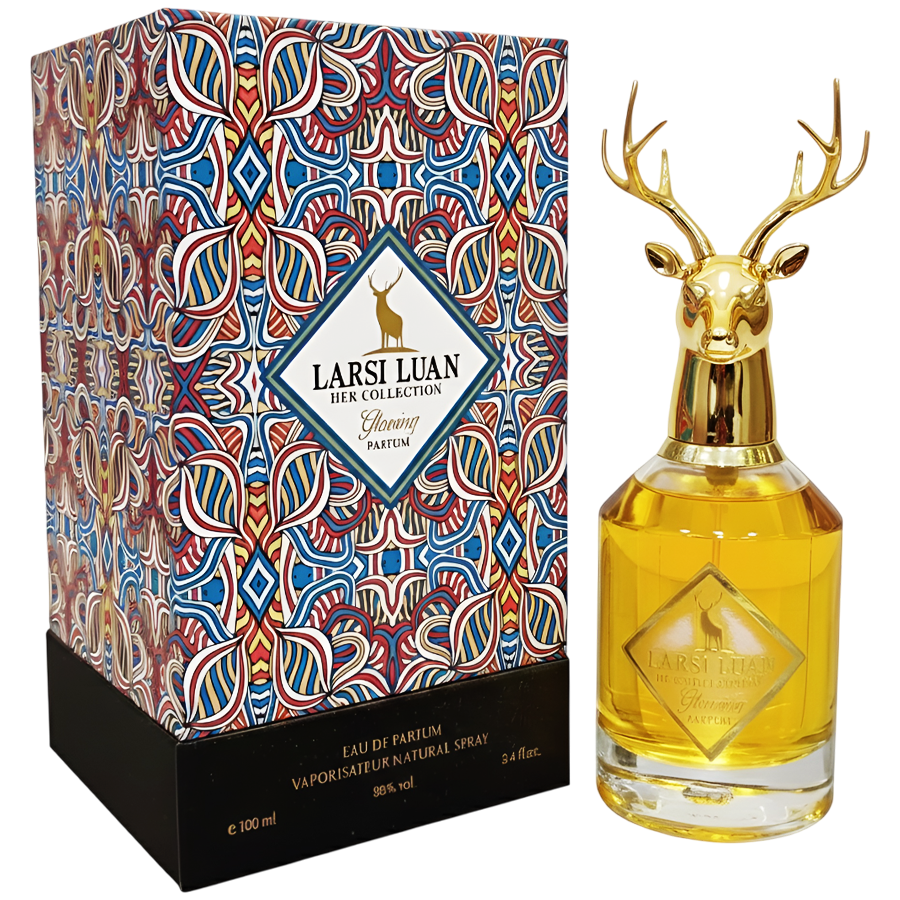 ادو پرفیوم گلویینگ از برند لارسی لوئن (Larsi Luan GLOWING EDP 100ml) گلوینگ لارسی لوان